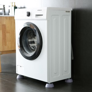 Đế kê chân chống xê dịch máy giặt,bộ 4 chân bám silicon cố định máy giặt chống rung