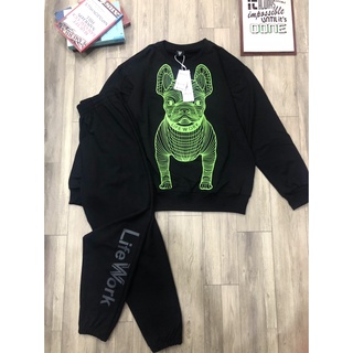 [Ảnh Thật] Áo sweater Li.fe Work siêu hot
