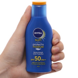 Kem Chống Nắng Và Dưỡng Ẩm Toàn Thân Nivea SPF50 PA++ (Chai 50ML)