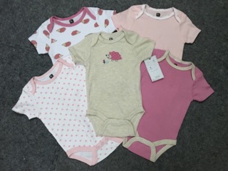 Set 5 body bé gái