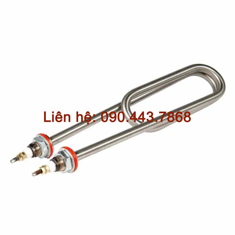 U kép 33cm - Điện trở thanh nhiệt U kép, đun nước tủ cơm, nấu nước 3KW,4KW,5KW,6KW ,điện áp 220V,380V