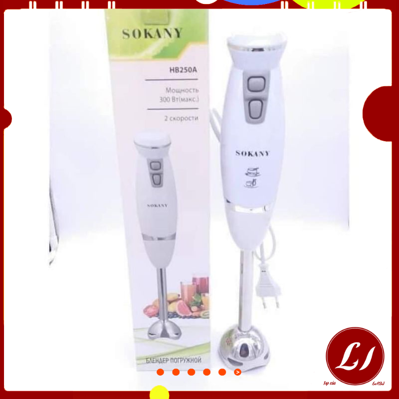 máy xay cầm tay SOKANY xay hoa quả, kem, đồ ăn dặm tiện lợi