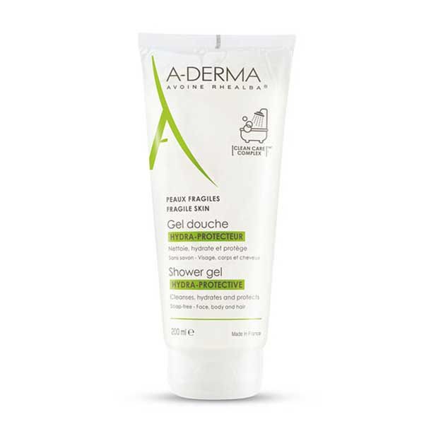 Gel rửa mặt tắm gội dịu nhẹ A Derma Hydra Shower Gel Protective 200ml