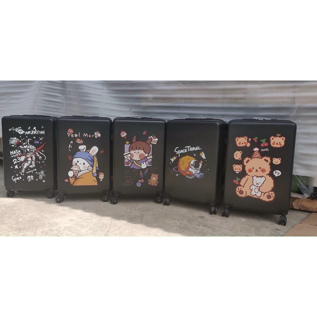 Giảm giá vali hình size 20in có khoá mật mã