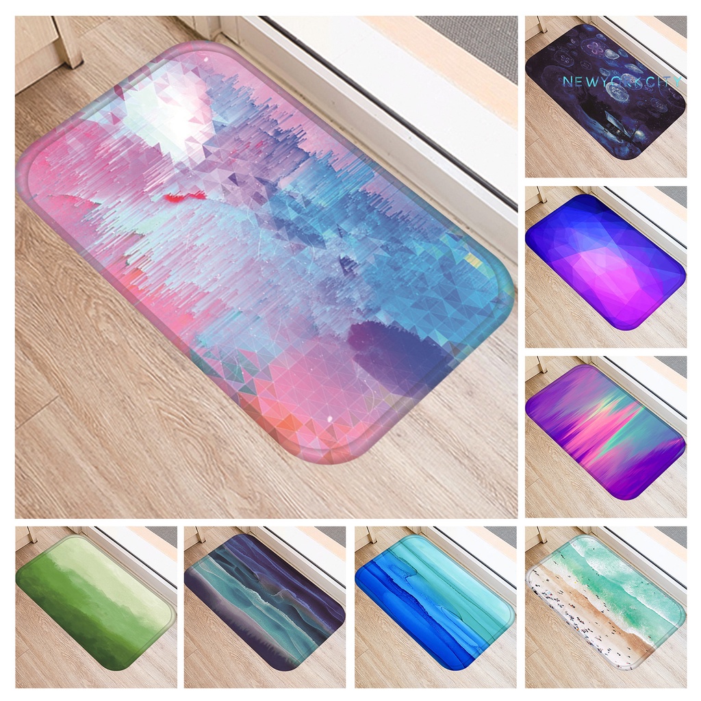 Thảm lót sàn Bằng Nỉ Chống Bẩn Thoải Mái Nhiều Màu Tùy Chọn