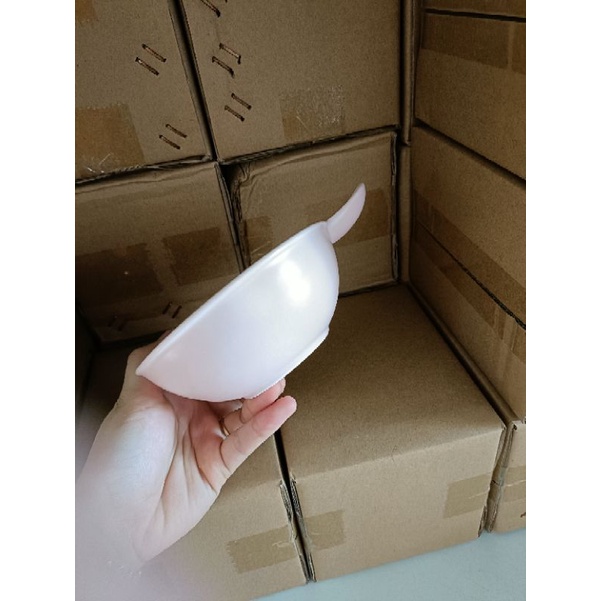 Bát sứ ăn dặm cho bé cao cấp ( thỏ hồng)