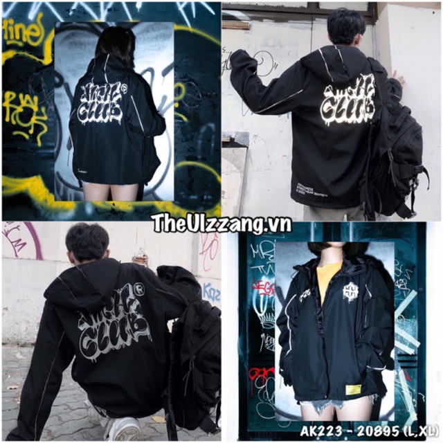 ✅𝐇𝐢̀𝐧𝐡 𝐓𝐡𝐚̣̂𝐭 𝟏𝟎𝟎%✅ 223 Áo Khoác Dù HIGH CLUB Hàng Chất Lượng Chất Dù 2 Lớp. Bomber Jacket - Hottrend