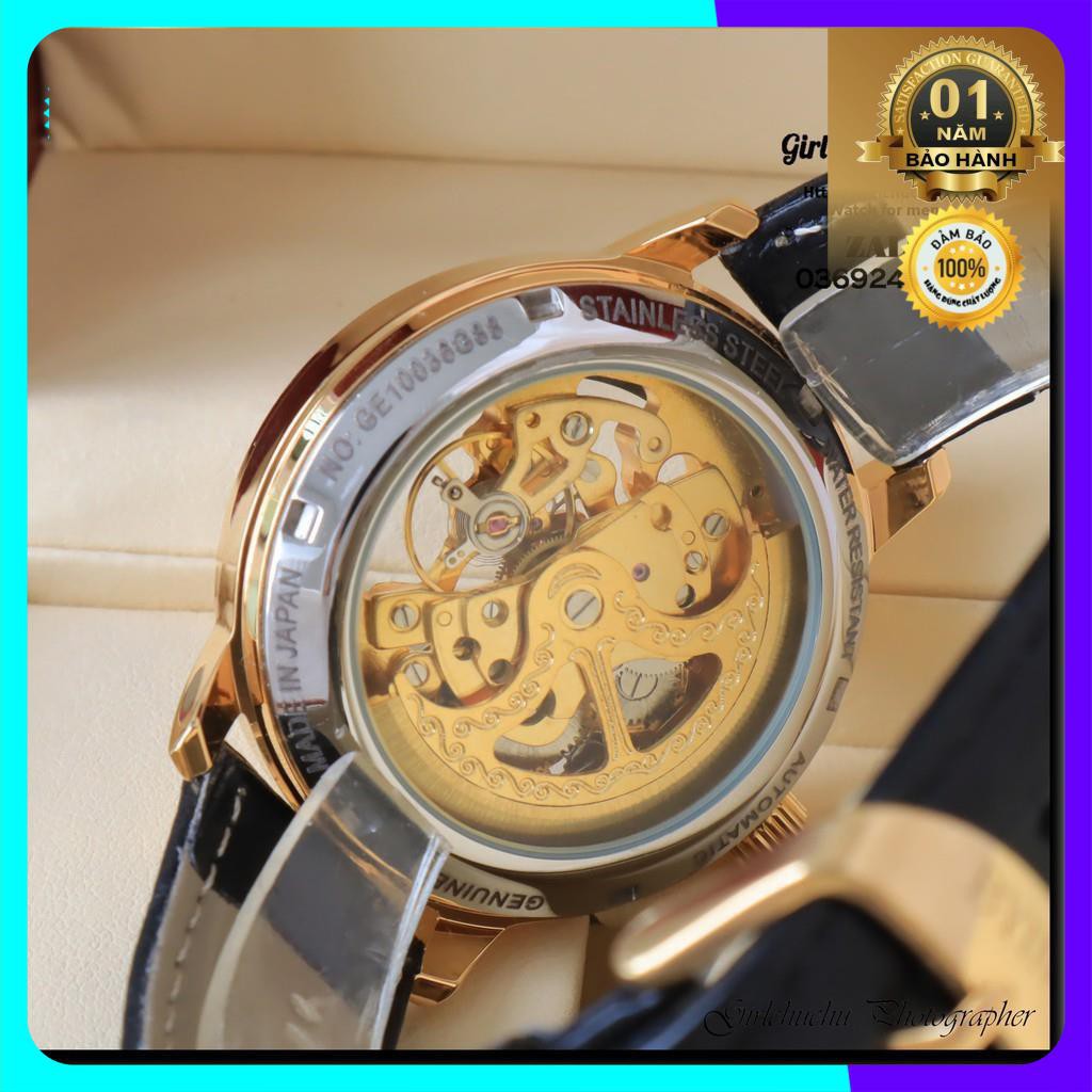 Đồng hồ cơ nam Byino chính hãng cơ lộ máy chạy tự động vĩnh viễn, máy là từ thép không gỉ cực bền bỉ [ Đồng Hồ Cơ ] | BigBuy360 - bigbuy360.vn