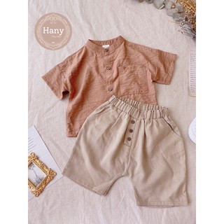 Quần Đùi ngố dáng bom- Chất Linen