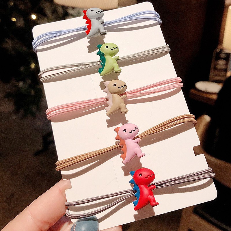 Dây Cột Tóc Thiết Kế Hình Động Vật Dễ Thương B492