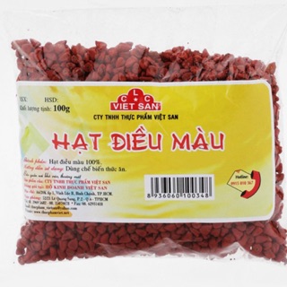 Combo 5 gói Hạt điều màu Việt San gói 100g