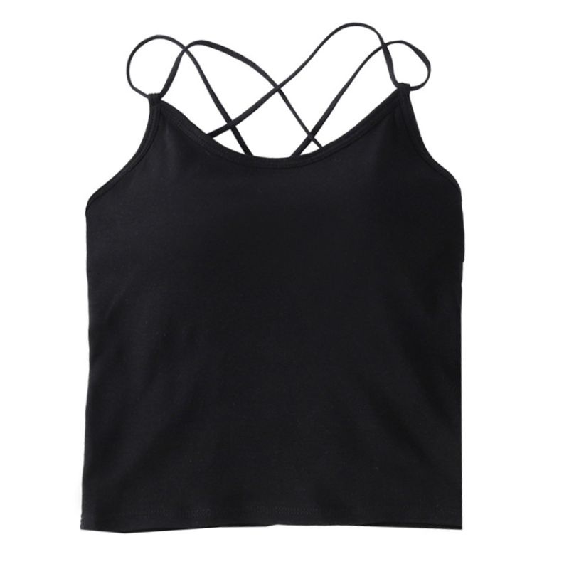 Áo Tank Top Dáng Ôm Màu Sắc Ngọt Ngào Thời Trang Mùa Hè Quyến Rũ Cho Nữ
