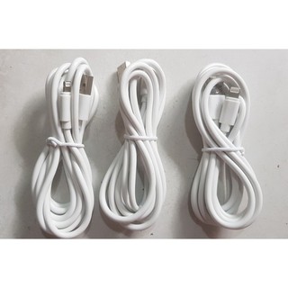 [NEW] CÁP SẠC LIGHTNING DÀI 1M CHO IPHONE IPAD TRẮNG