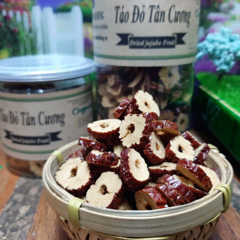 Táo Đỏ Thái Lát Sấy Khô Tân Cương Thượng Hạng