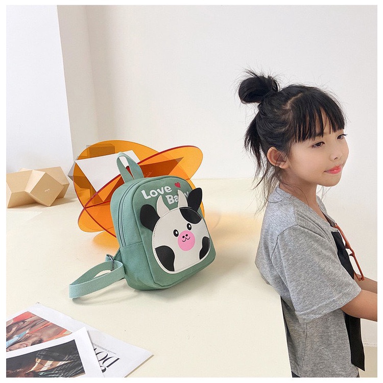 Balo cho bé học mẫu giáo siêu nhẹ hình thú - kích thước 19*8*23cm EMMIT BL62