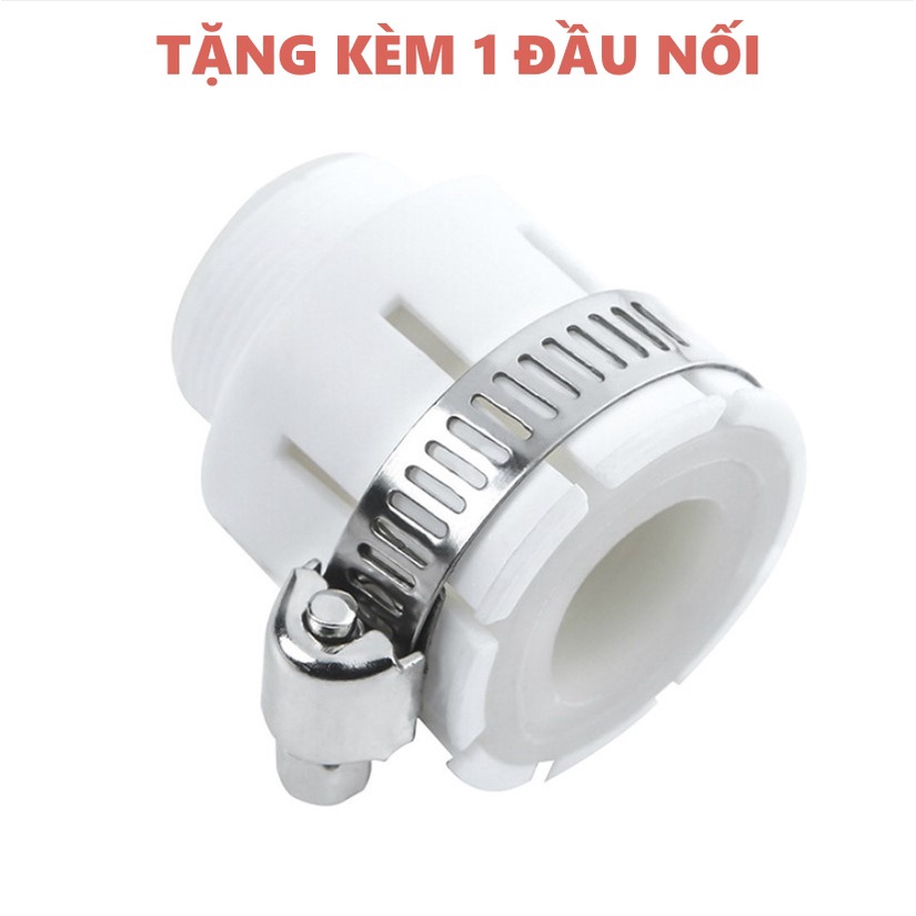 Dây Nối Đầu Vòi Nước Tăng Áp Có Nút Điều Chỉnh Xoay 360, Đầu nối vòi nước chậu Lavabo lắp dặt dễ dàng tiện dụng