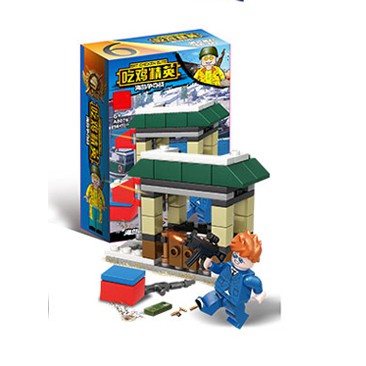 Đồ chơi lắp ráp Lego - Pubg cho bé - Eat Chicken Elite - 6 IN 1 -  Kích thích sáng tạo cho bé - Xếp hình nhân vật