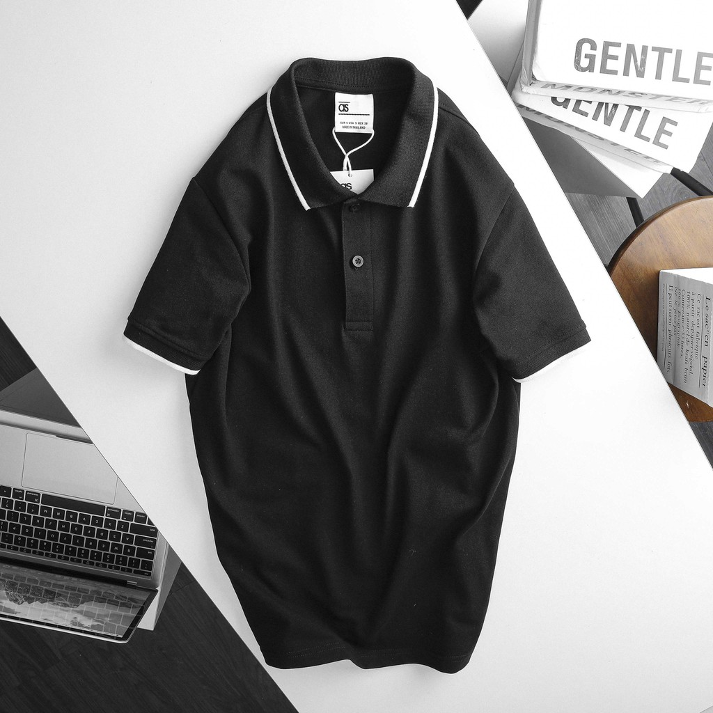 Áo Polo nam Edgar viền cổ  nhiều màu chất cotton , áo thun nam có cổ , phông cổ bẻ ngắn tay công sở Jan Store | BigBuy360 - bigbuy360.vn