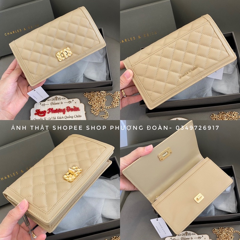 Túi C.K khoá xoay HÀNG LOẠI 1(mã 448) mini FULL BOX size 20cm