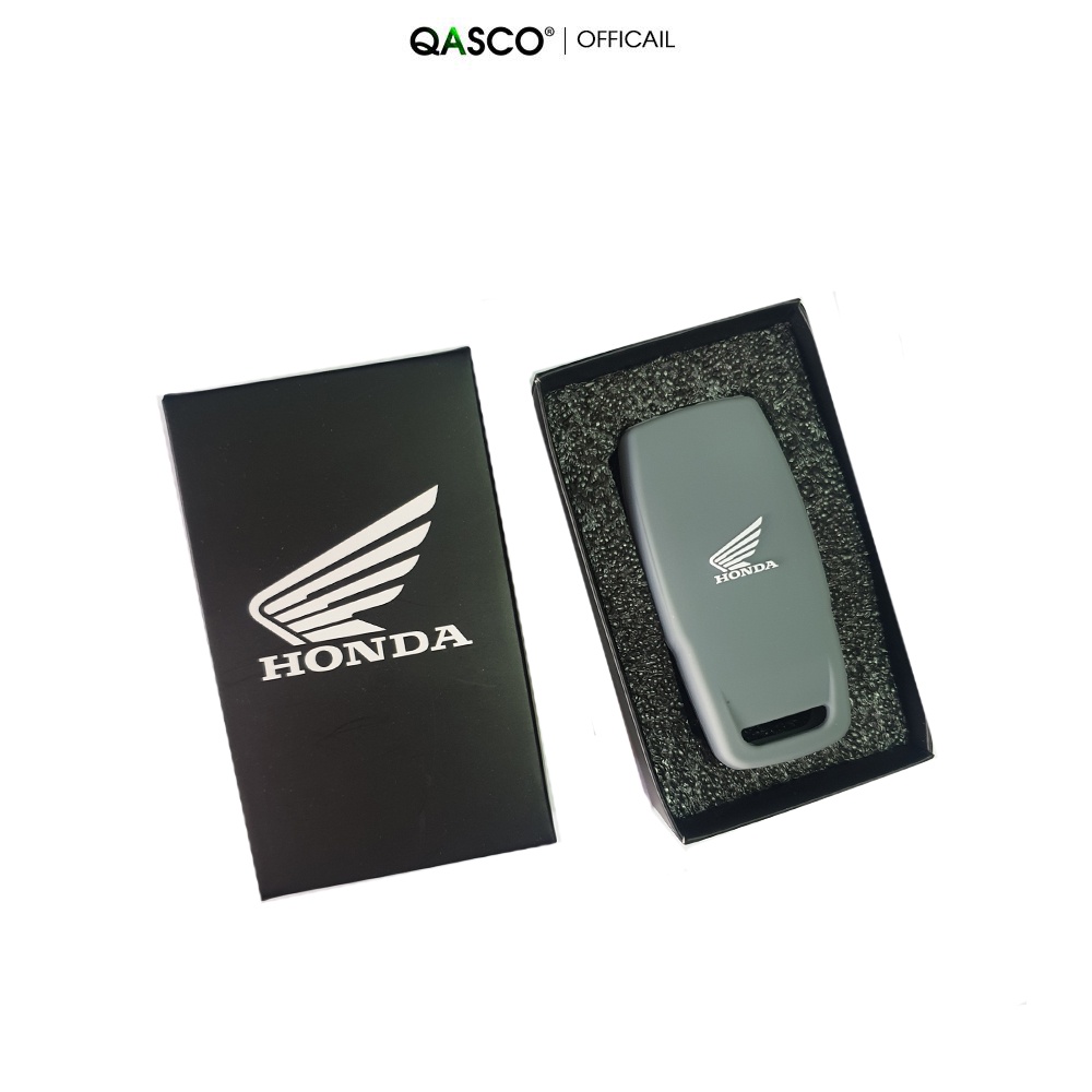 Bọc  chìa khóa HONDA smartkey 2021+ 2 nút màu xám