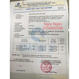 BỘT RỬA MẶT NGỌC NGÂN ( BỘT THẢO DƯỢC HỒNG SÂM)