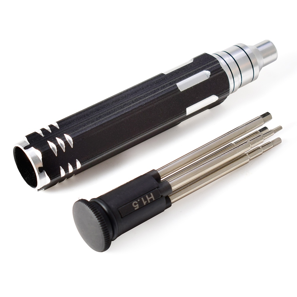 Bộ tua vít kim loại 4 trong 1 kích cỡ 1.5mm 2.0mm 2.5mm 3.0mm