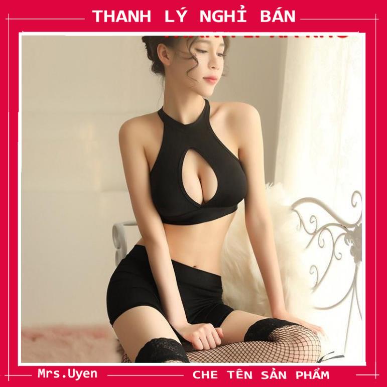 Bộ đồ ngủ cosplay nữ thư kí, tiếp viên, Po-lice gợi cảm, sexy nóng bỏng xuyên thấu- tk001, TK002