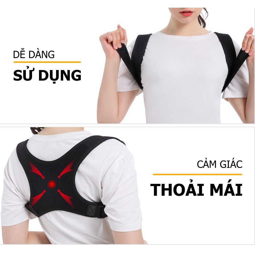 Đai chống gù - đai chống gù lưng người lớn cả nam,nữ và trẻ em Posture corrector 2021