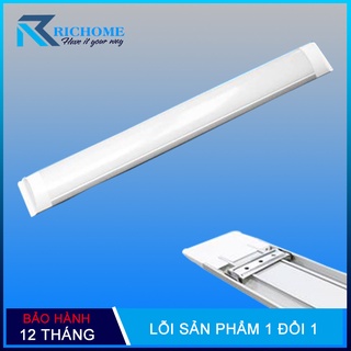 Bộ đèn led  bán nguyệt liền máng 45w-1.2mét