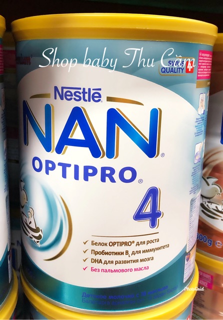 Sữa NAN Nga Optipro 800g (Đủ số 1,2,3,4) Date 2020