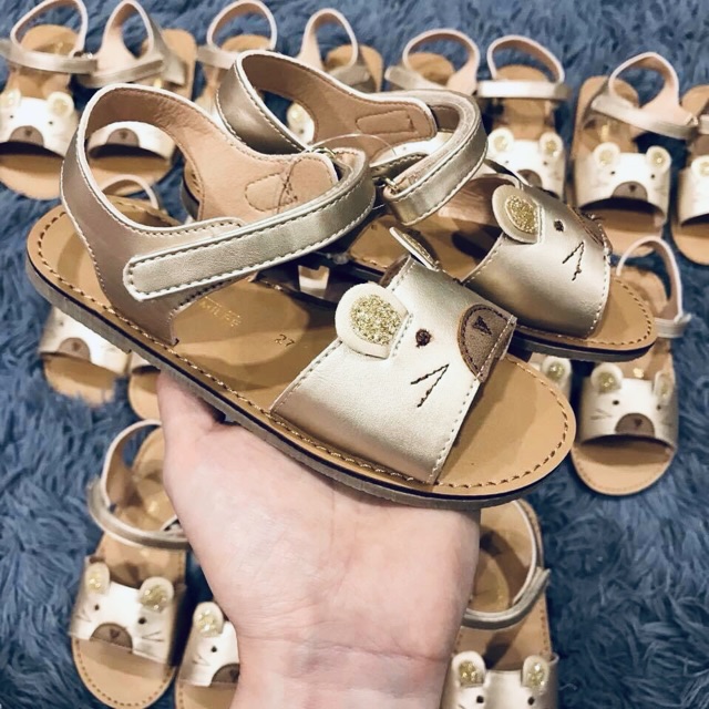 Sandal Gấu Cho Bé 14cm - 20cm