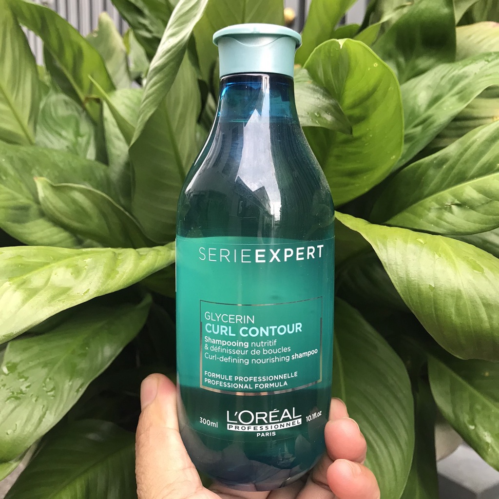 Dầu gội chăm sóc tóc uốn Glycerin Curl Contour Shampoo L’Oréal 300ml
