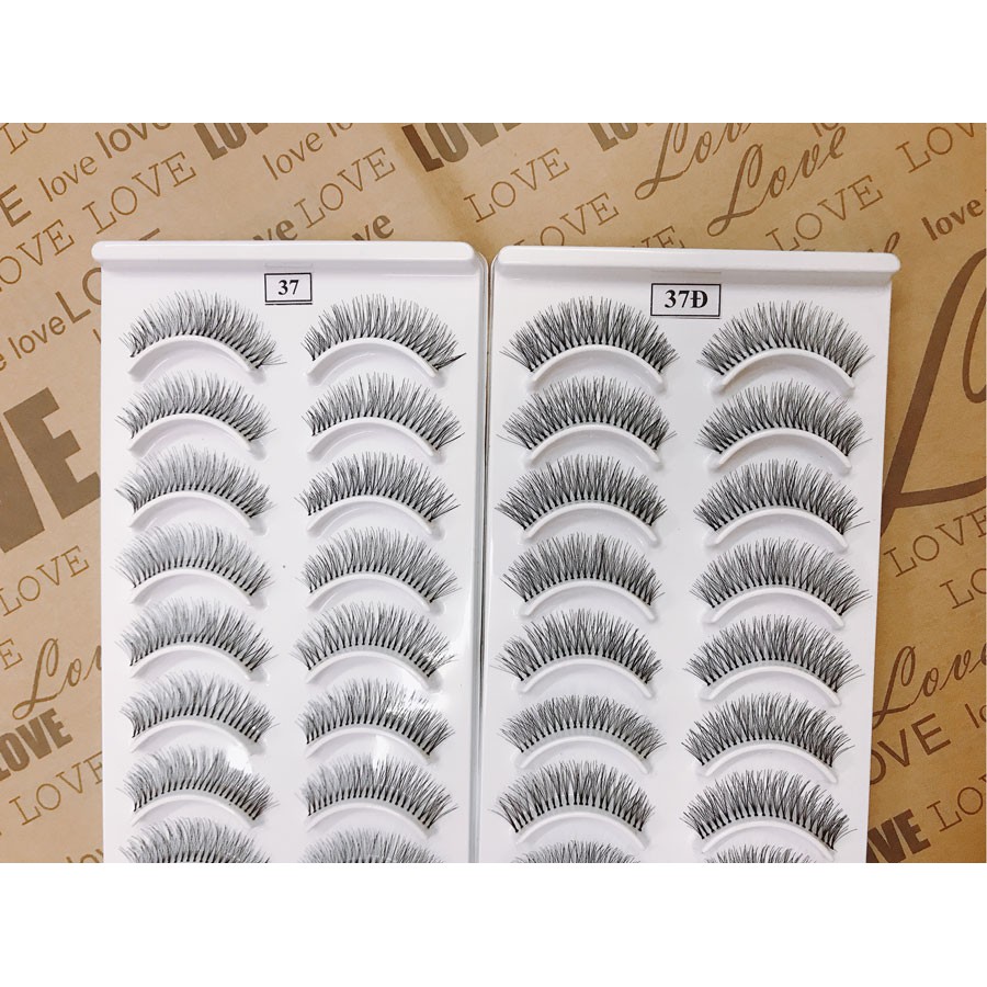 [số 37] Mi giả gân trong tự nhiên Ultimate Lashes U.S.A hộp 10 cặp Lamdep24g