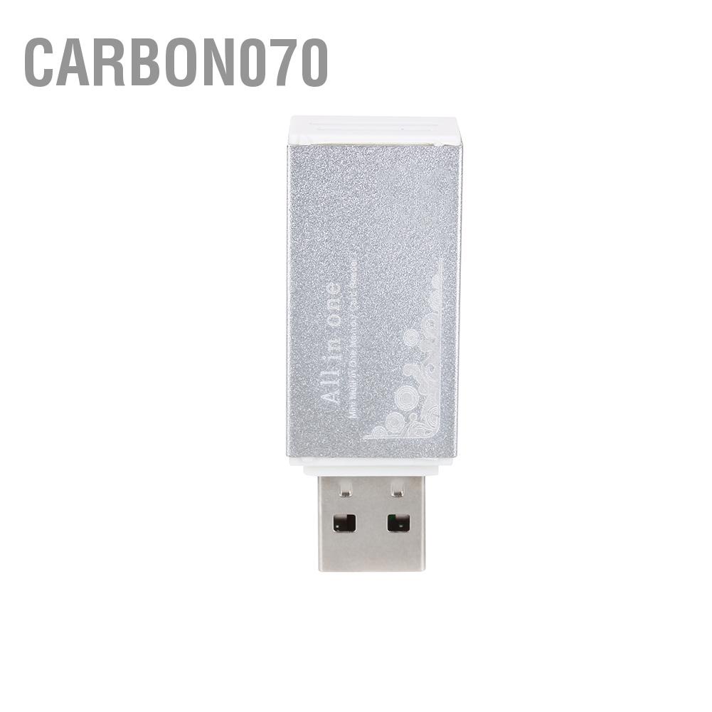 Đầu Đọc Thẻ Nhớ Đa Năng Sợi Carbon070 Cho Stick Pro Duo Micro SD TF M2 MMC SDHC