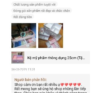 (TẶNG 1 LỌ ĐỰNG BÚT) KỆ MỸ PHẨM 7 NGĂN