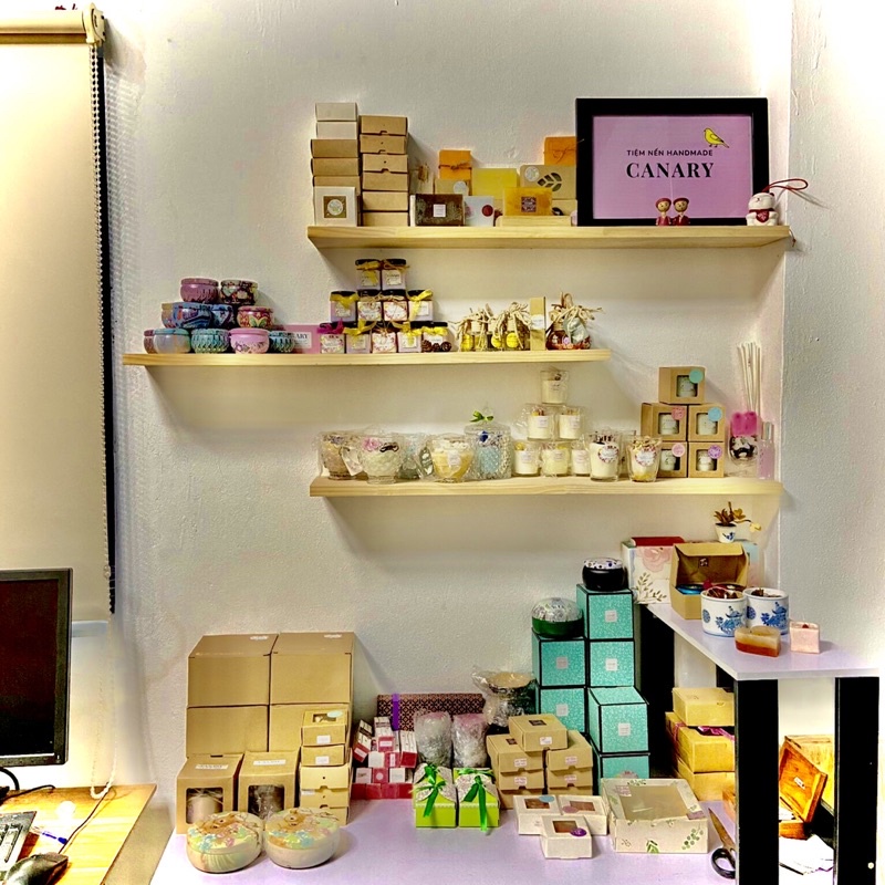 Nến thơm Hoa Nhài Jasmine, Oải hương Lavender
