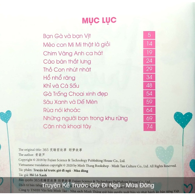 Sách - Combo Truyện kể trước giờ đi ngủ 4 mùa ( Mùa Xuân , Mùa Hạ , Mùa Thu , Mùa Đông)