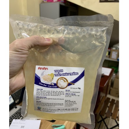 Trân Châu 3Q Trắng/ Trân Châu 3Q Đen  Túi 1kg Tiện Lợi - Loại Giòn Ngon