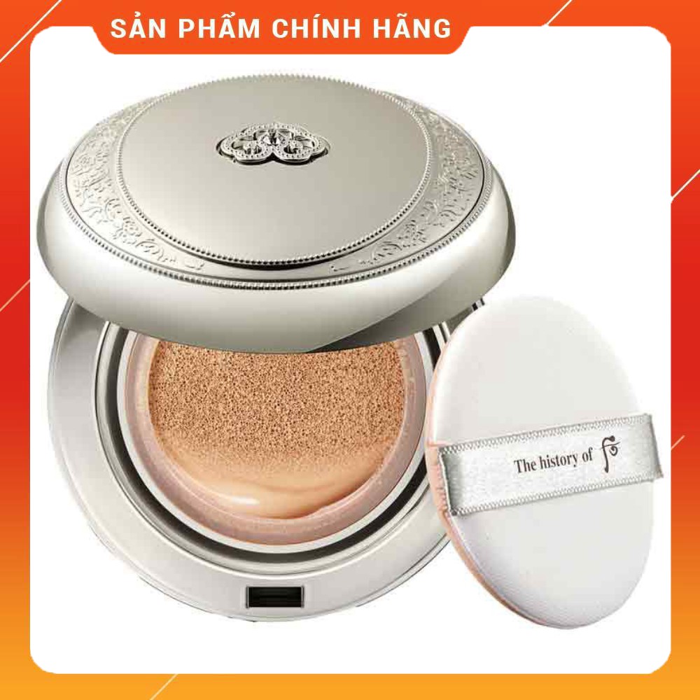 [Tách sét] Hộp chính Cushion trang điểm dưỡng trắng - WHOO Radiant white moisture Cushion 15 g