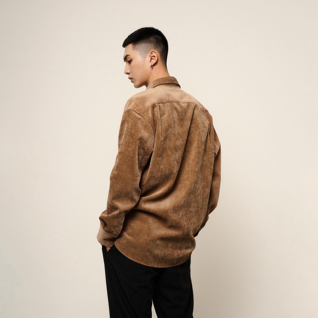 Áo Sơ Mi Dài Tay Cổ Đức Nam Nhung Tăm UNICUS Pierre Shirt | BigBuy360 - bigbuy360.vn