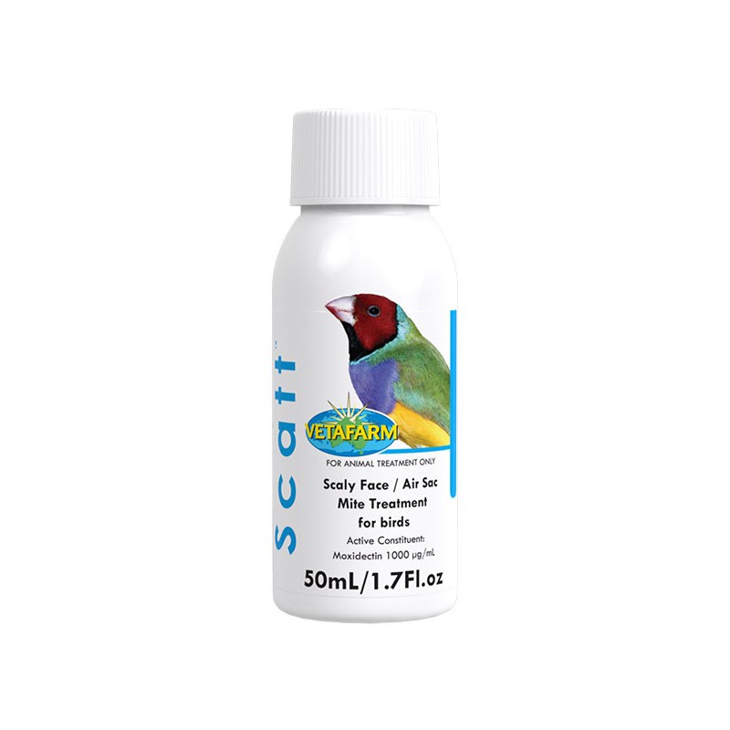 Scatt_dung dịch diệt rận mạt cho chim