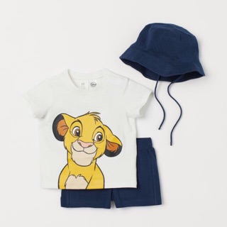 SET 3ct Lion Leo H&M sz 4/5y