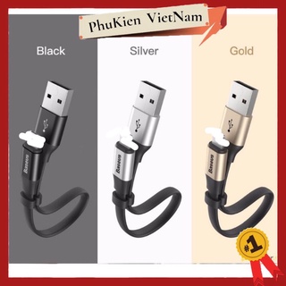 Cáp sạc Baseus 23cm đa năng ✔ Cáp Li.g - Micro USB
