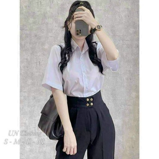 Quần tây  dài thiết kế 4 nút siêu tôn dáng_hot hit