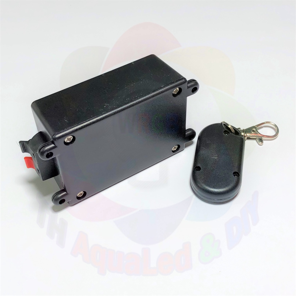 Dimmer Điều tốc Không dây DC 12-24V 8A-30A dùng Remote tăng giảm linh hoạt. Lưu ý: dùng cho đèn led và quạt nhựa nhỏ