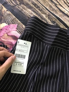Quần baggy chun sau Zara