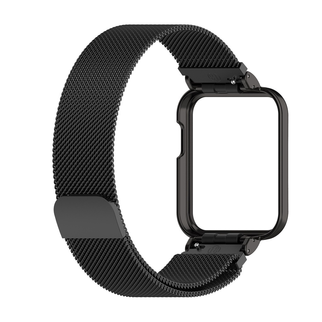 Dây đeo đồng hồ thông minh milanese bằng thép không gỉ thay thế cho Xiaomi Mi Watch Lite/ Redmi 1