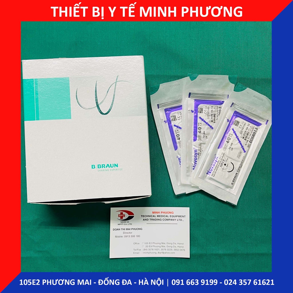Bán lẻ chỉ khâu phẫu thuật tự tiêu Novosyn các số