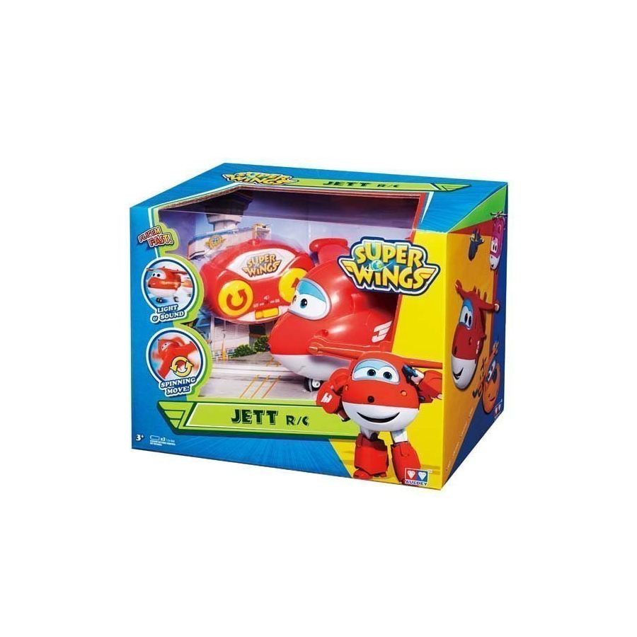 Đồ chơi SUPERWINGS - Máy bay điều khiển - Jett Tia Chớp - Mã SP YW710710