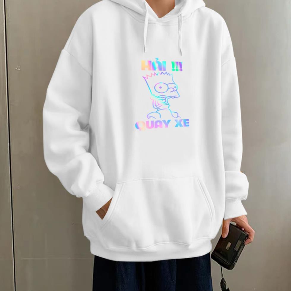Áo Khoác Nỉ Hoodie Phản Quang Hải Quay Xe [HÀNG BAO ĐẸP] | BigBuy360 - bigbuy360.vn